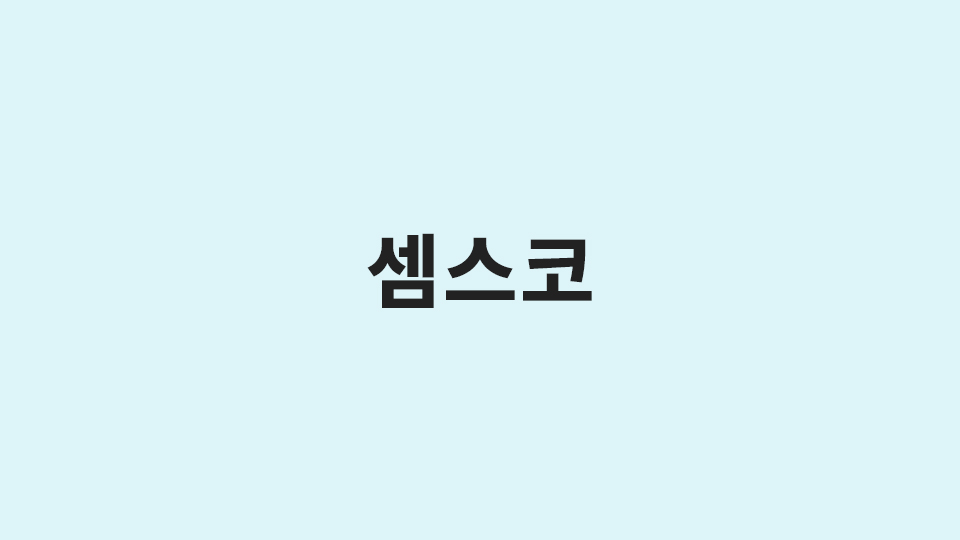 셈스코 입고관리시스템 구축 사례